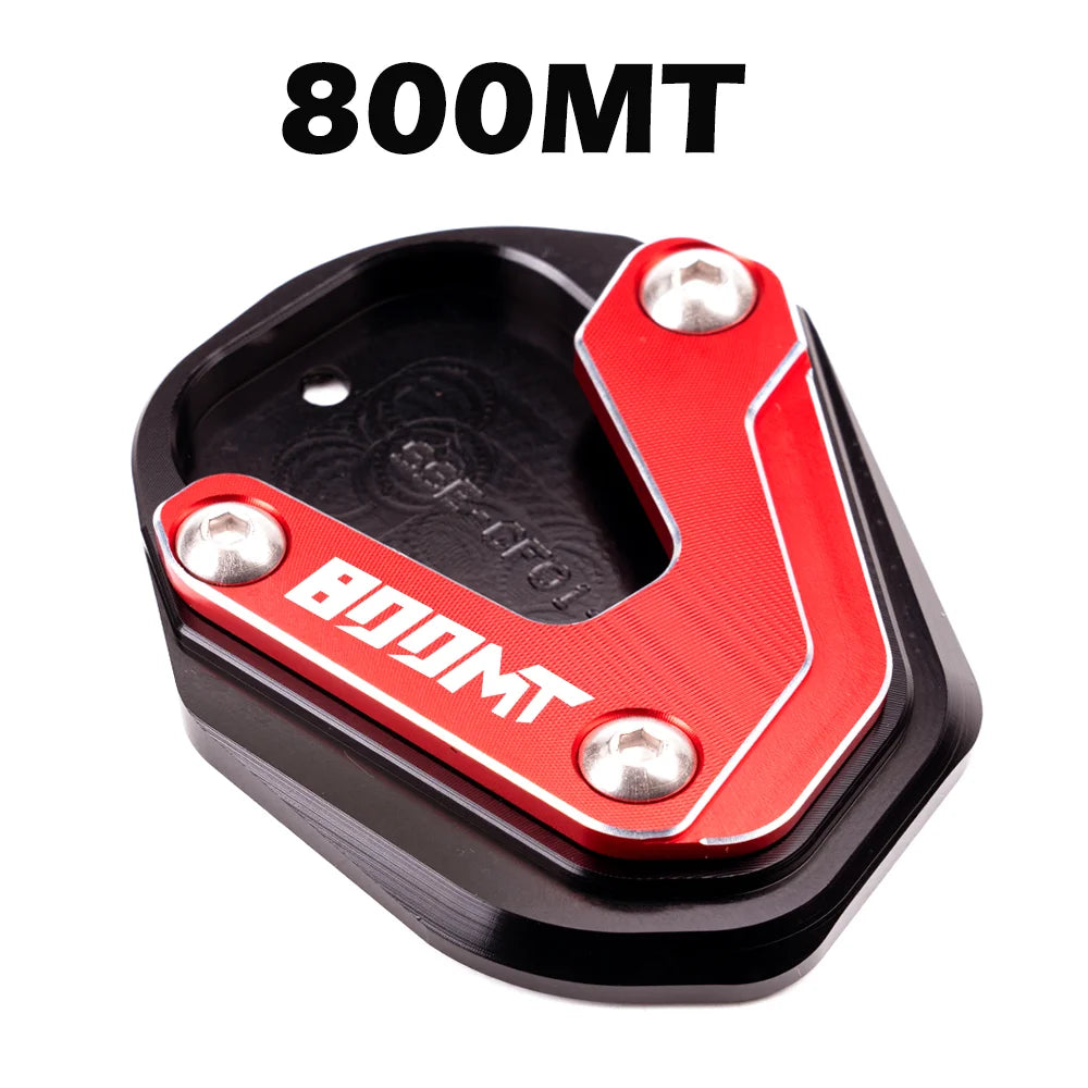 For CFMOTO 450MT 800MT 800MT-X MT450 MT800 MT 450 800 MTX 800MTX Motorcycle Accessories Kickstand Pad Side Stand Foot Extension – MOWOK CNC Aluminum Anodized Gold Blue Grey Red Sky Blue Black