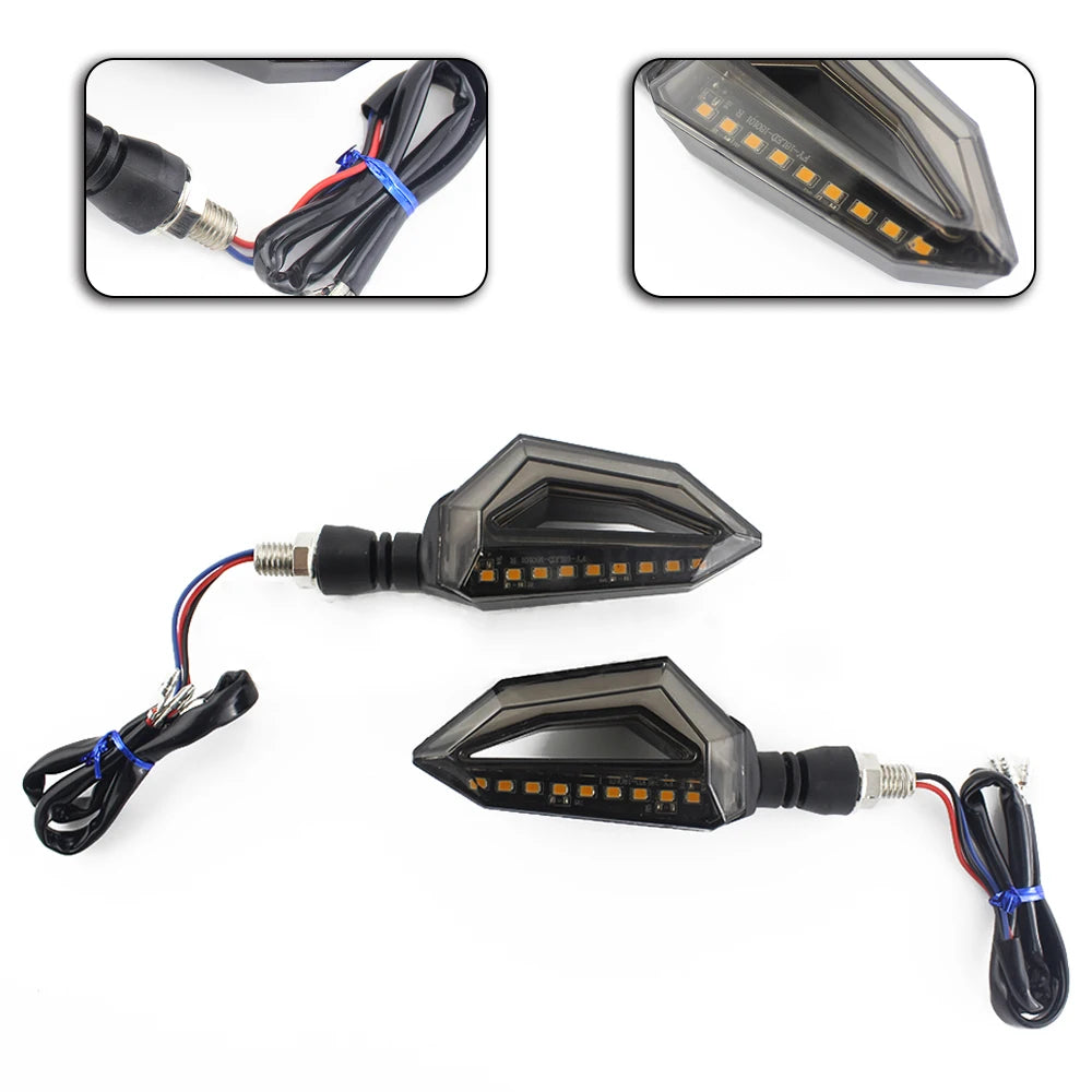 LED Turn Signal Bulbs – Smoked Dual Color LED DRL Running Light 12V