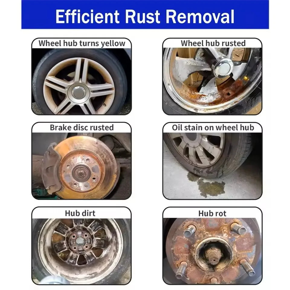 Car Cleaning Iron Remover and Rust Spray