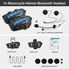 FREEDCONN Motorcycle Bluetooth Headset – Wireless Helmet Intercom & FM Radio