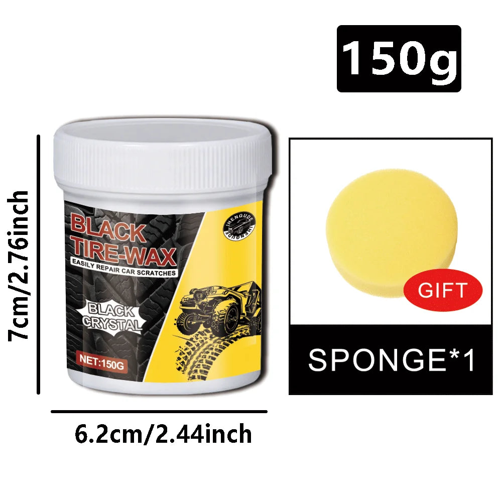 Tire Shine Spray & Dressing – High Gloss Black Tire Polish UV Protection Long-Lasting Coating – Restores Faded Tires – $16