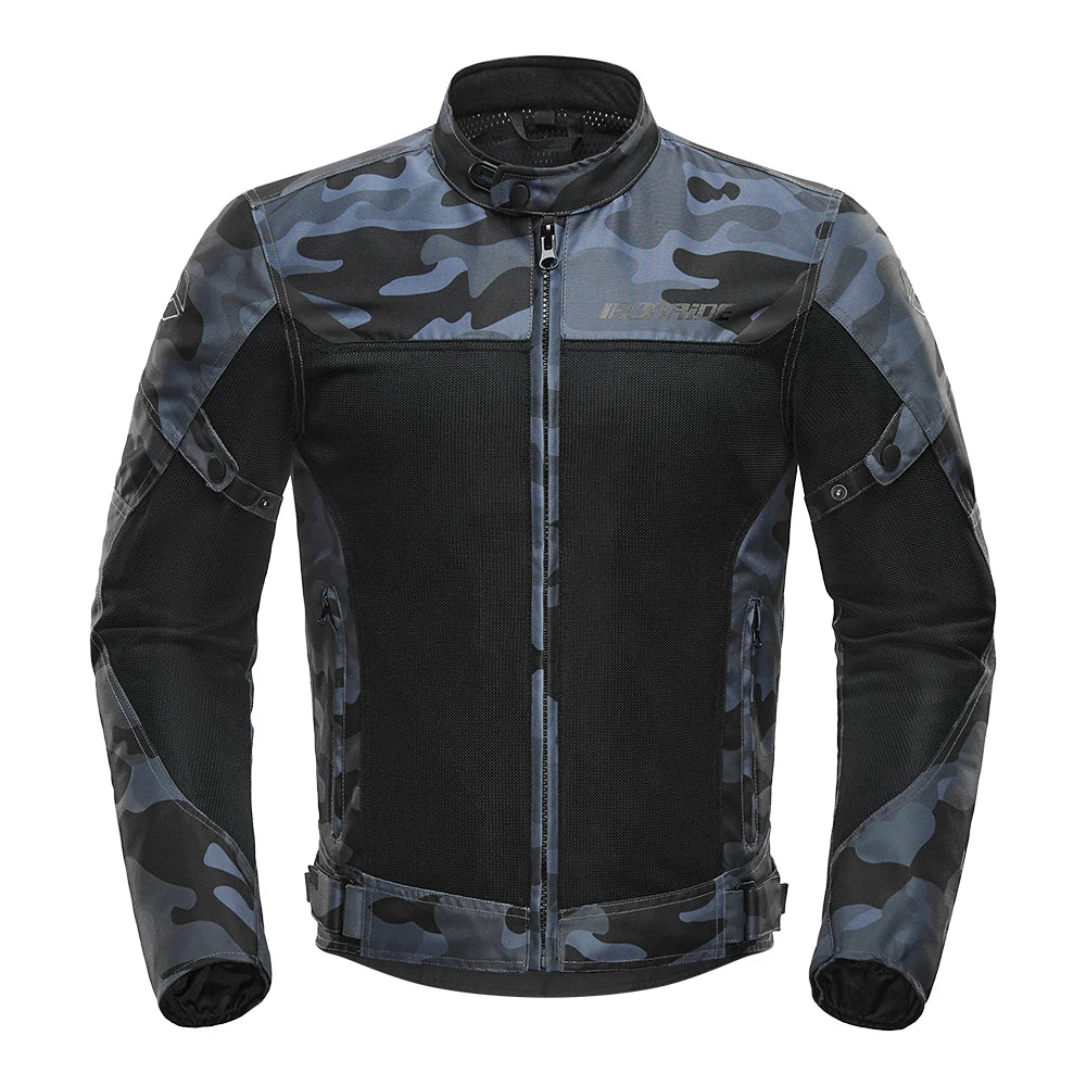 Lightweight Biker Jacket with Basic Protection