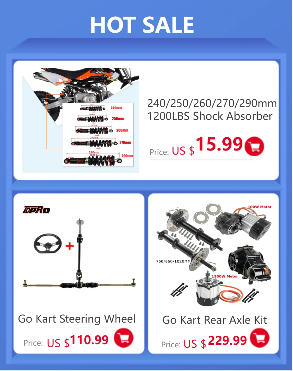TRIPLE CLAMP SET DIRT PIT BIKE CRF50 SSR SDG 110cc 125cc Front Forks Triple Tree