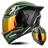 DOT Approved Modular Full Face Motorcycle Helmet – Flip-Up Dual Visor, All-Season