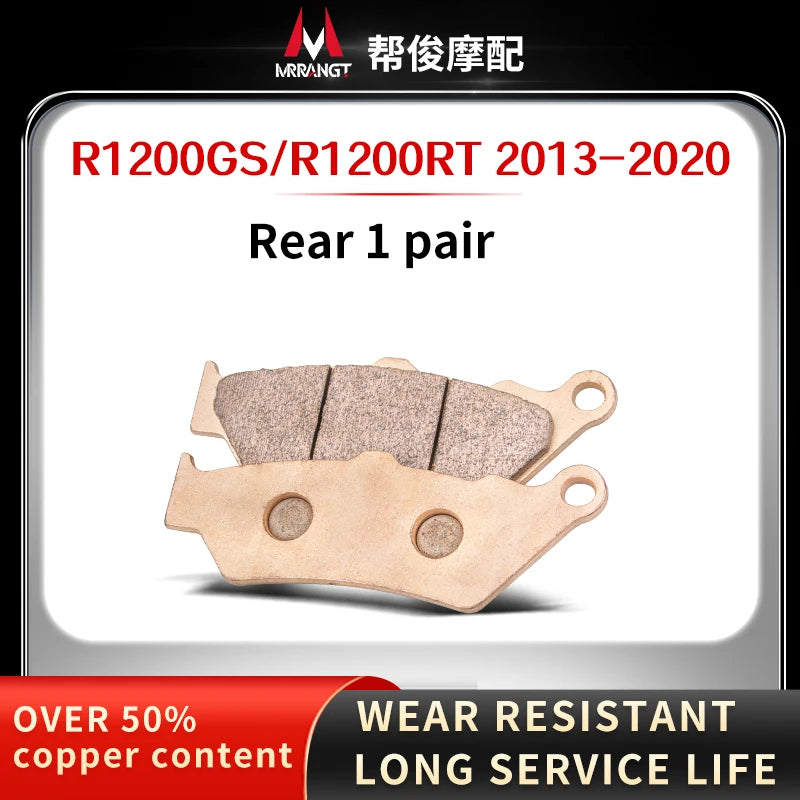 Sintered Metal Brake Pads for BMW R1200GS R1200RT R1250R R1250RT R1250SE R1250LE R1250GS ADV – Brake Pad Tools – Front / Rear – from $18