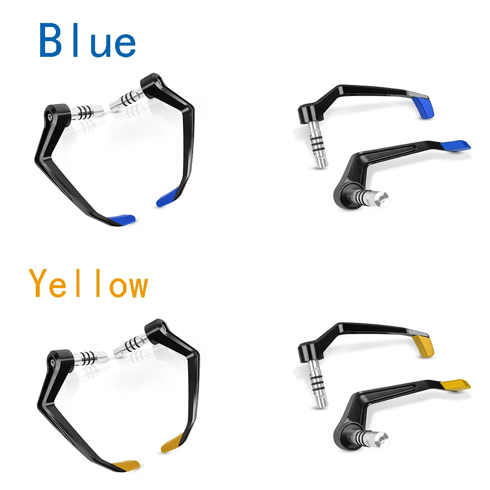 Universal 7/8" 22mm Handlebar Brake & Clutch Lever Guard – CNC Aluminum – Kawasaki / Honda / Yamaha / BMW / Suzuki / Ducati – 7 Colors – $42–$47