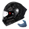 Carbon Fiber Helmets – Lightweight Full Face Motorcycle Helmet, DOT & ECE Approved for Men & Women