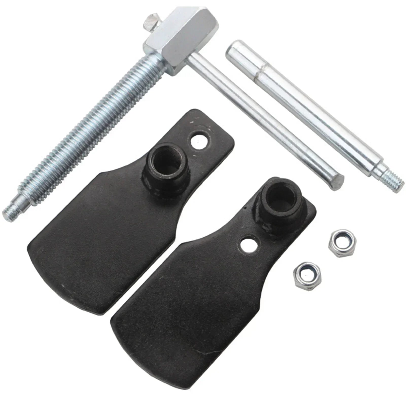Vanadium Steel Disc Brake Pad Spreader – Brake Disc Tools – Brake Caliper Press Piston Compressor Reset Tool for Car and Motorcycle – 0–75mm – Silver – $29