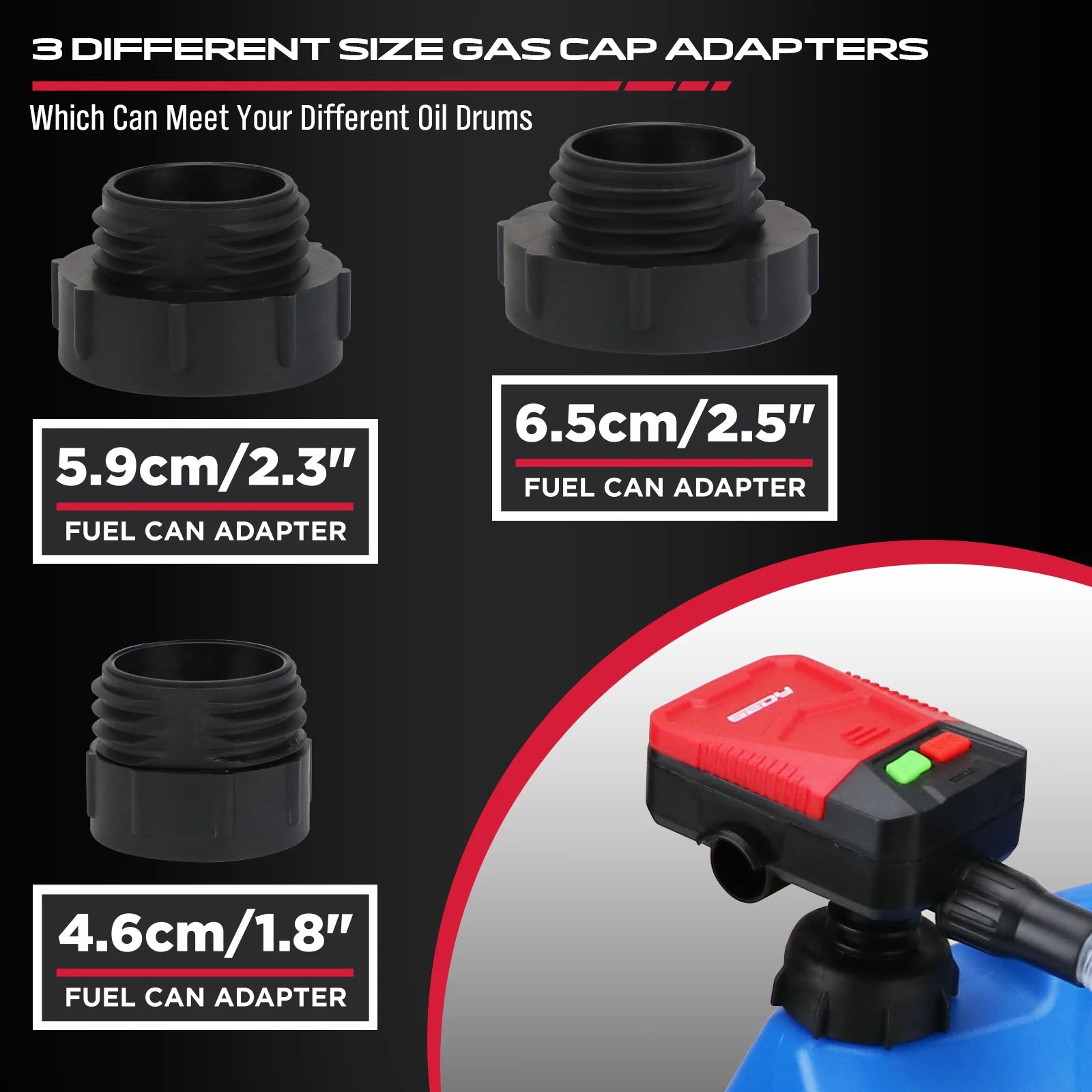 SEDY Auto Fuel Transfer Pump 3.2GPM