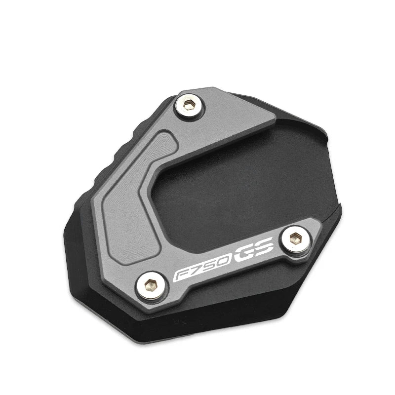 Motorcycle Accessories CNC Kickstand Side Stand Enlarger Extension Pad For BMW F850GS F850GS Adventure F750GS F 850 GS 2018-2023 – Aluminum Blue Grey Black Silver – Not for F900GS