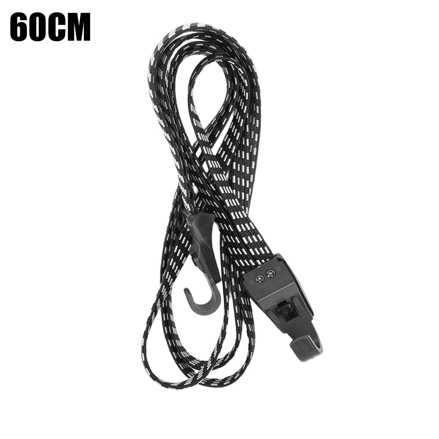 Bungee Straps – 90cm Adjustable Motorcycle Luggage & Helmet Strap