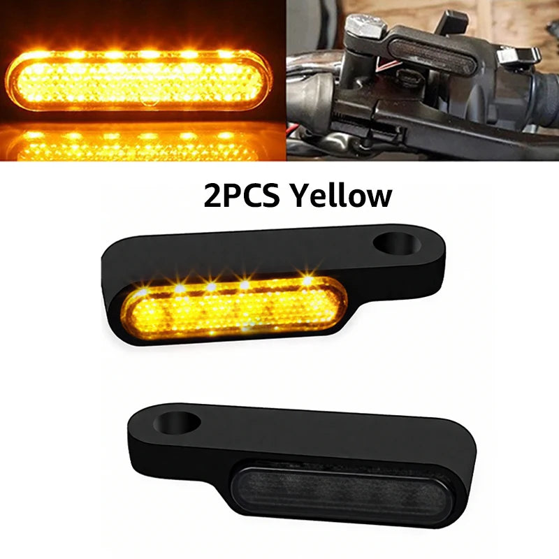 LED Turn Signal Bulbs – Mini Retro LED Flashing Indicator for Harley-Davidson Sportster