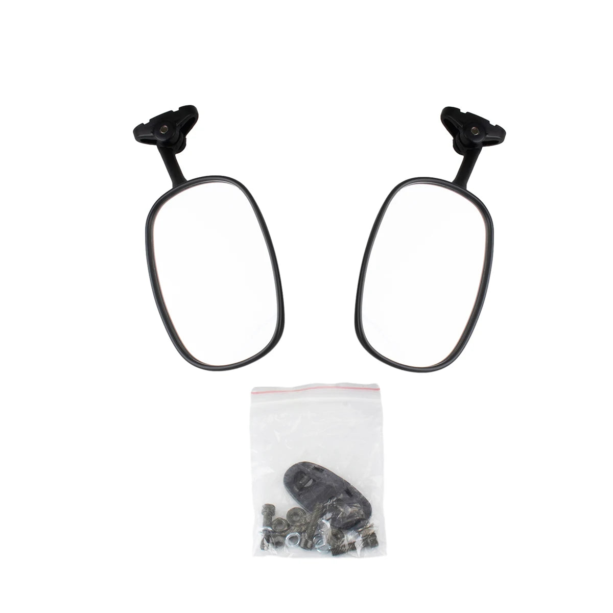 Motorcycle Rearview Side Wing Mirror Pair for Honda CBR 600RR 1000RR 125R 250R Wide Angle ABS Anti-Vibration