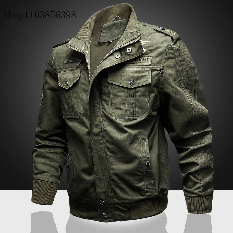 Casual Windproof Jacket for Spring and Autumn