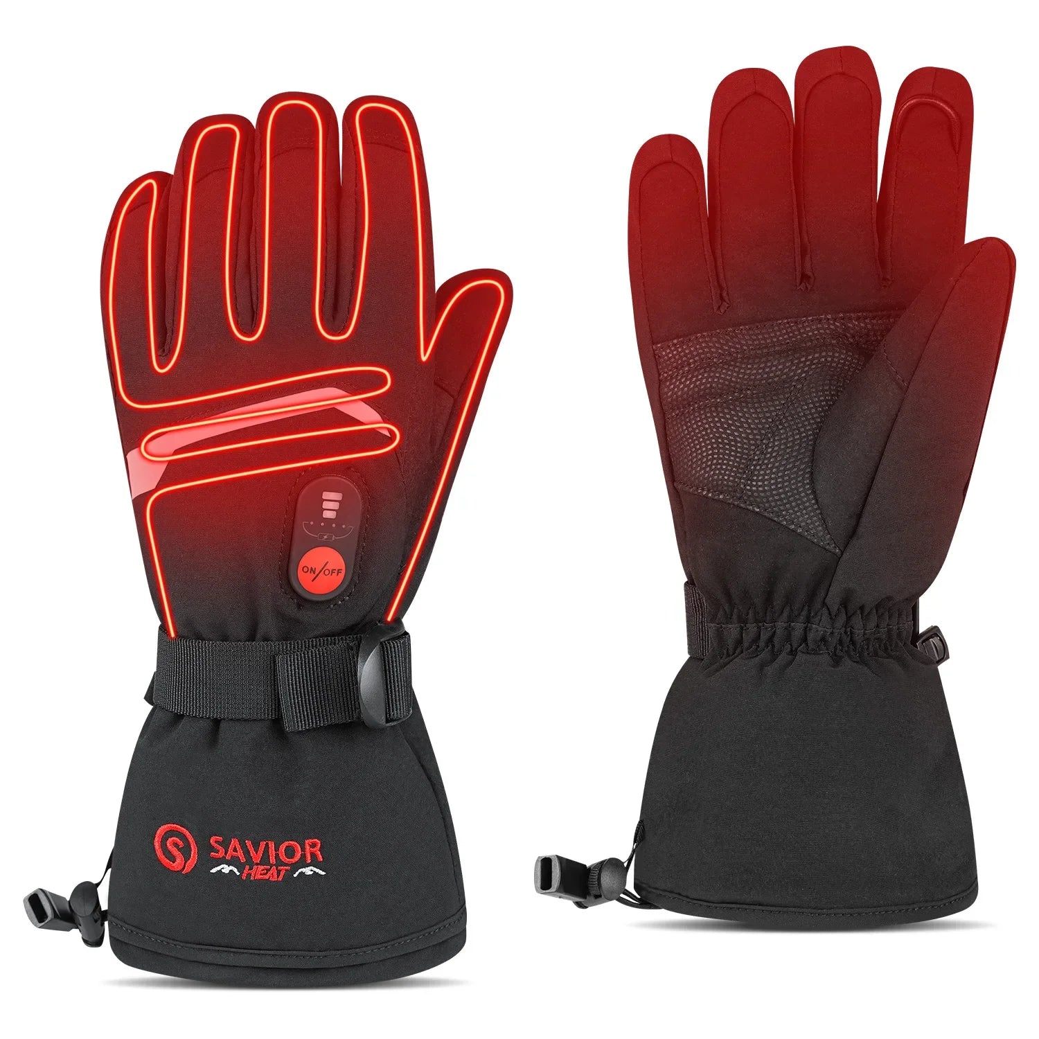 Heated Gloves with Rechargeable Battery Thermal Gloves for Women Men Husband Ski Motorcycle Glove Hand Warmer Heat