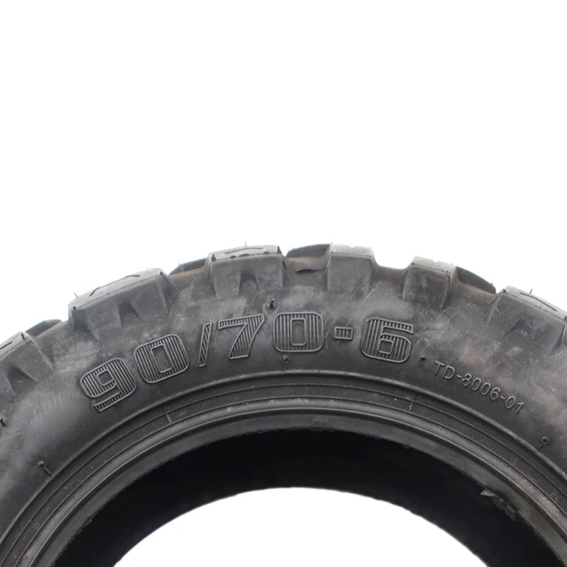 Dirt Bike Tires – 90/70-6 Tubeless 11-Inch Mini Pocket Bike Tire