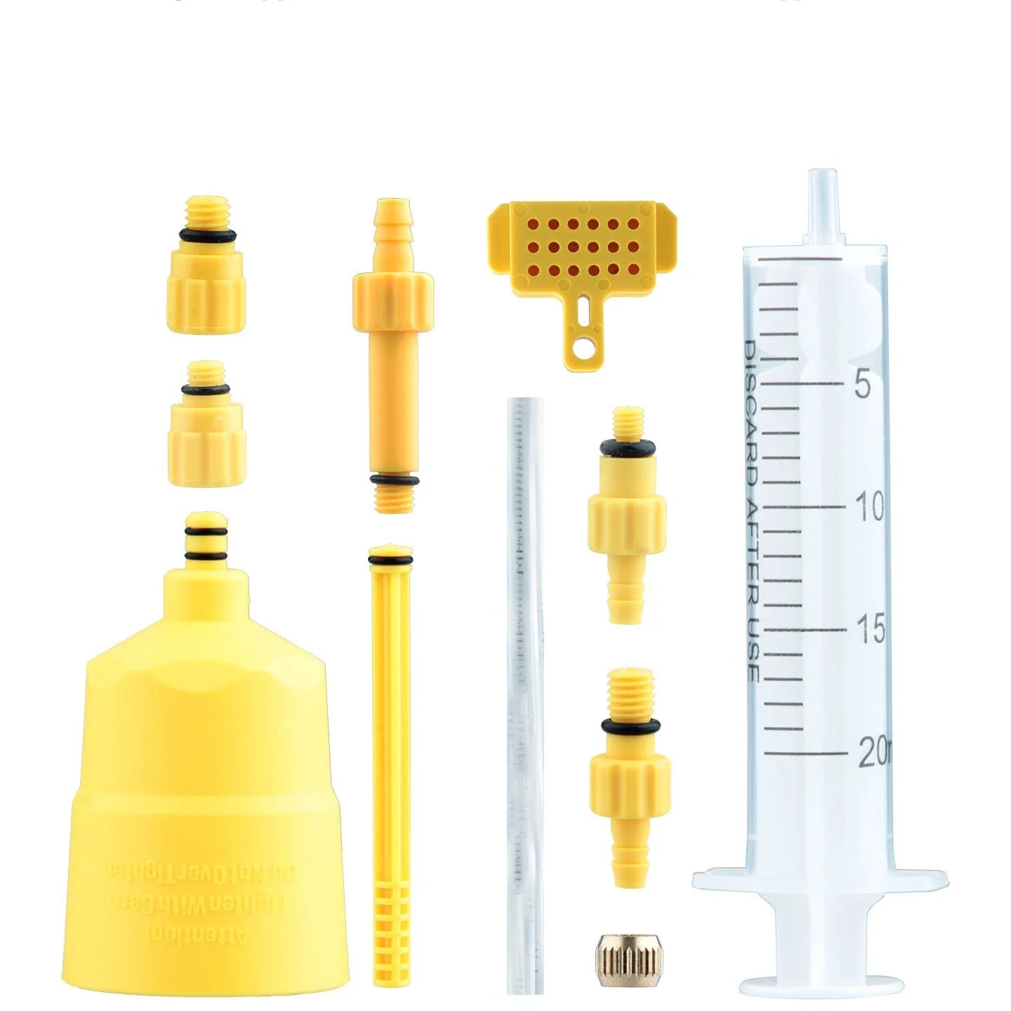 Hydraulic Disc Brake Oil Bleed Kit – Brake Bleeding Tools Oil Change Injection & Refill Tool Universal Injector for Road Bike MTB Brake Service – from $20