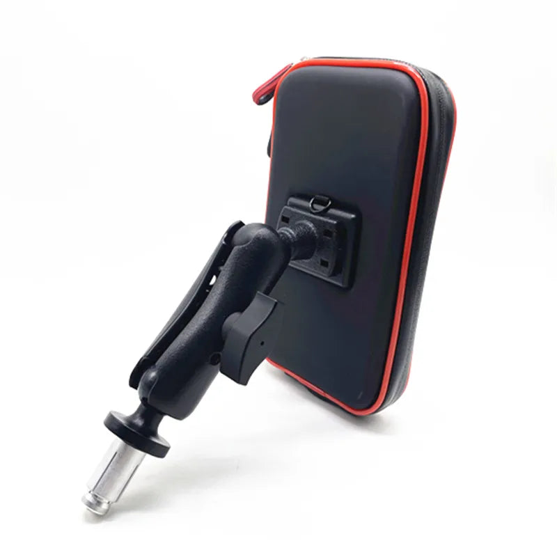 Waterproof Motorcycle Phone Pouch – Handlebar Mount Bag with Card Slots for Honda F5, CBR650F & VFR1200