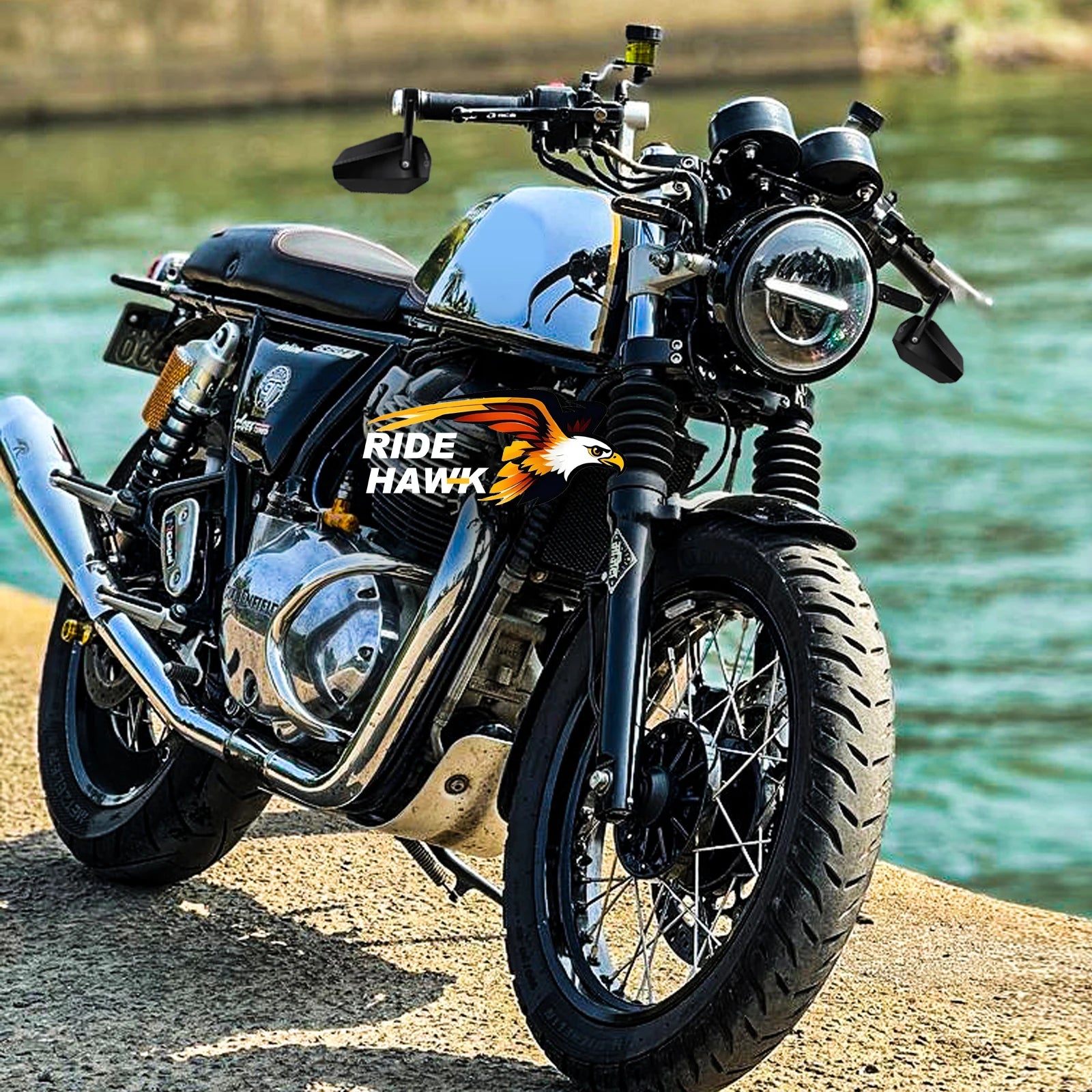 Bar End Motorcycle Mirrors