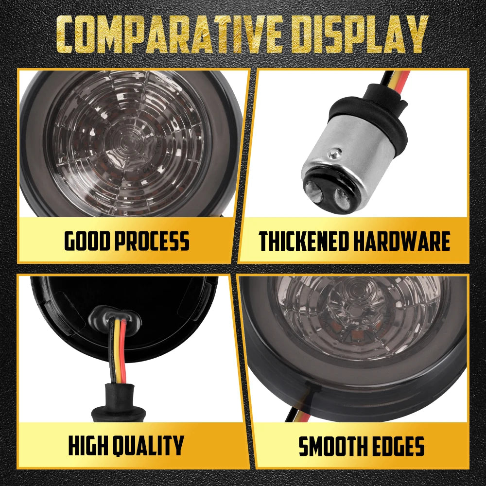 LED Turn Signal Bulbs – 1157 LED Indicator Light for Harley-Davidson