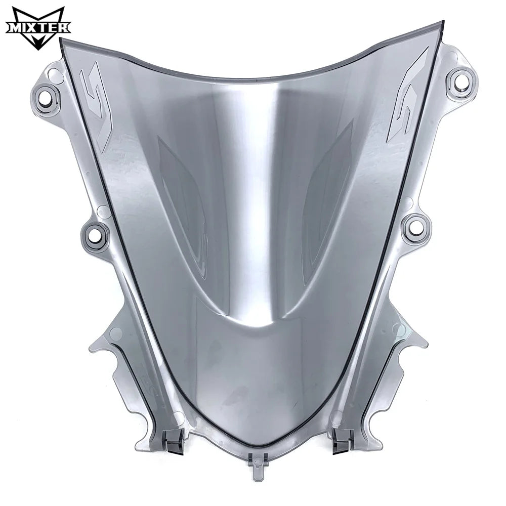 Motorcycle Sport Racing Windshield Windscreen Deflector Visor Viser for YZF R15 V3.0 2019 2020 2021 YZF-R15 V3 YZF R125 YZF-R125 – MIXTER PC Plastic Black Smoke Transparent Silver Carbon Rainbow