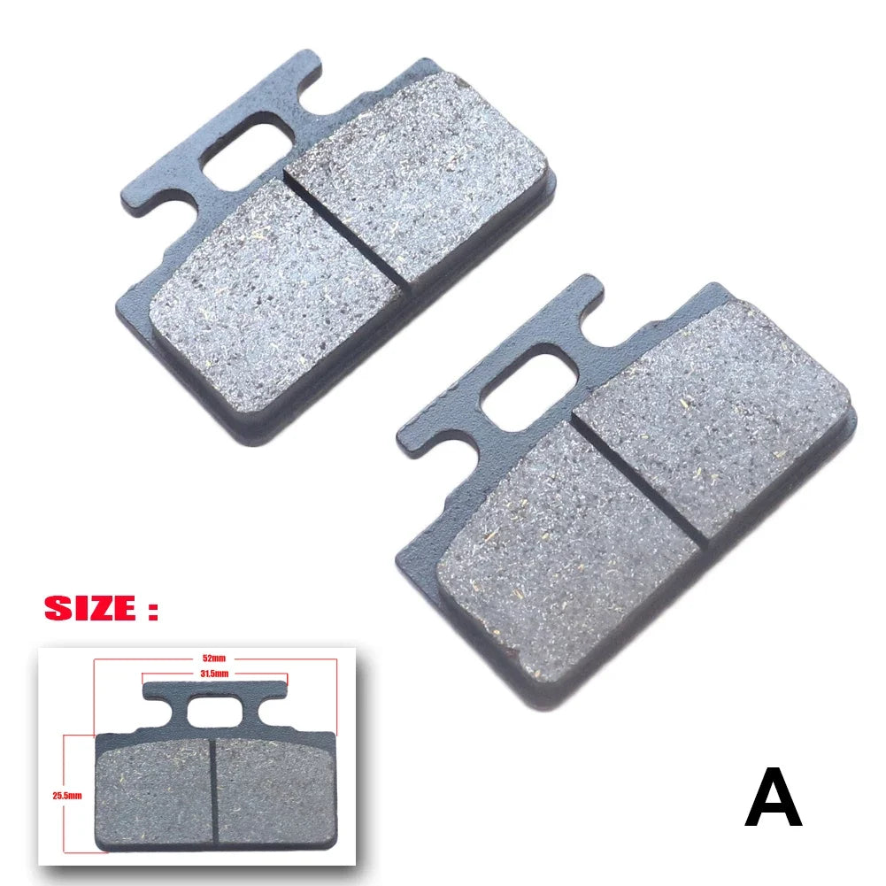 Motorcycle Brake Pads 50cc–250cc – Brake Pad Tools – ATV Quad Go Kart Chinese Dirt Pit Bike Scooter Hydraulic Front / Rear – Metal – 1 Pair – $15