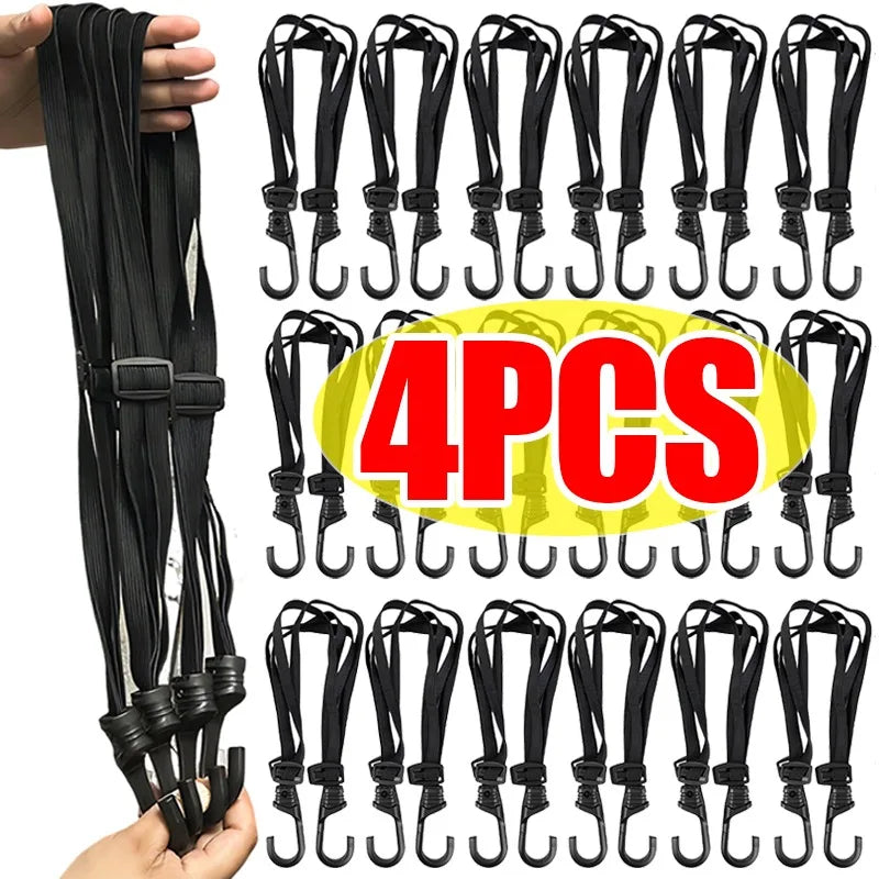 Cargo Net – 4-Claw Motorcycle Luggage Net with Hooks