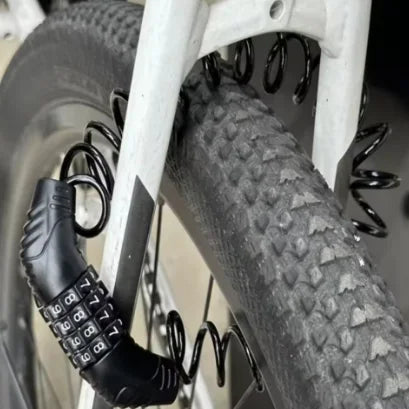 Universal Anti-Theft Password Wire Lock Portable Security Lock for Electric Bike Motorcycle Helmet Road Bicycle Safety Lock