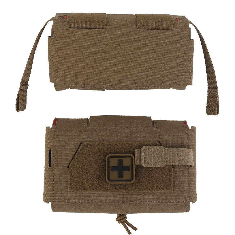 Tactical  MD2 Compact Trauma Kit IFAK Medical First Aid Pouch Outdoors Hunting Camping Patrol Survival Equipment