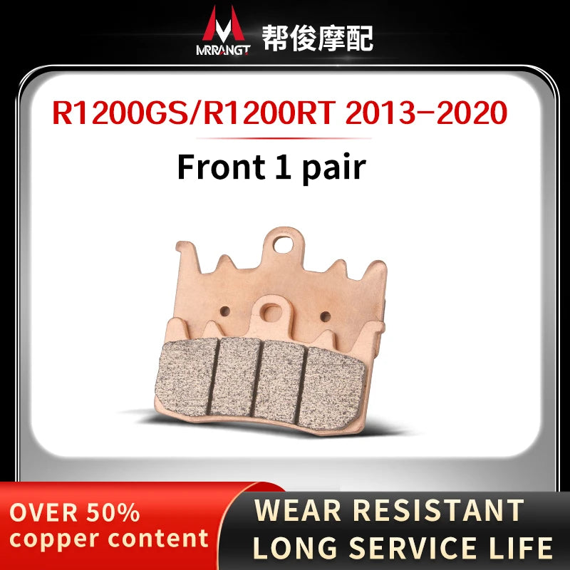 Sintered Metal Brake Pads for BMW R1200GS R1200RT R1250R R1250RT R1250SE R1250LE R1250GS ADV – Brake Pad Tools – Front / Rear – from $18