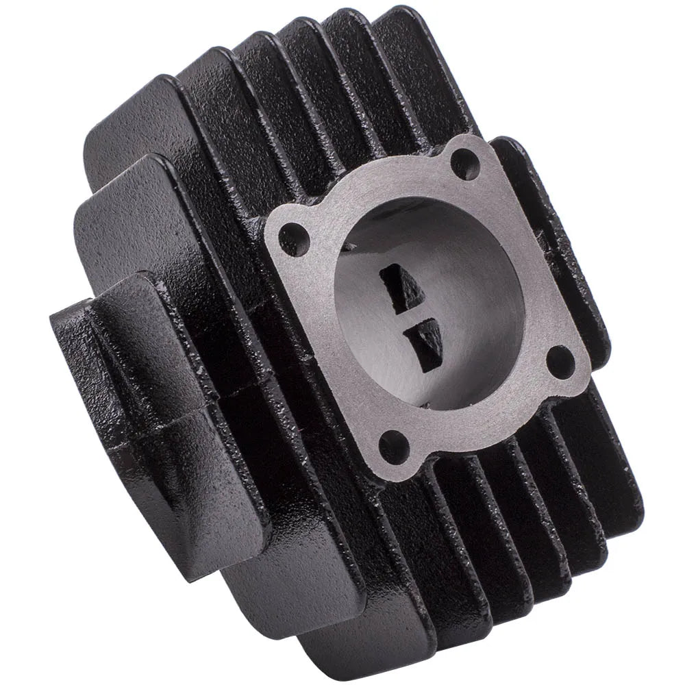 Cylinder Piston Barrel Kit With Gaskets Plug&Studs for Yamaha PW50 Piwee 50 1986	Cylinder Engine Piston Gasket