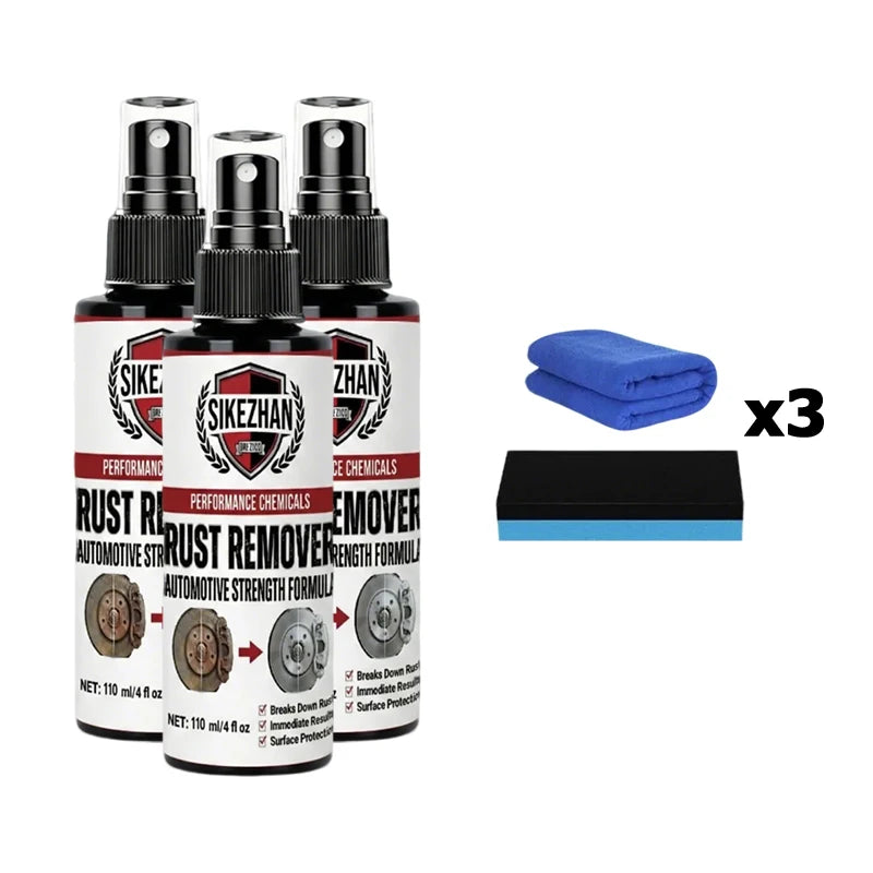 SIKEZHAN Car Rust Remover Spray Kit