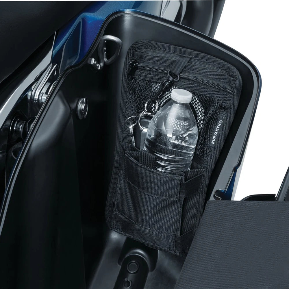 homtru Harley Davidson Touring Road King Glide Street Saddlebag Inner Toolkit Hard Bags Storage Case for Harley Touring FLT FLHT Road King Road Glide Street Glide Electra Glide Softail Dyna Sportster 1993-2013
