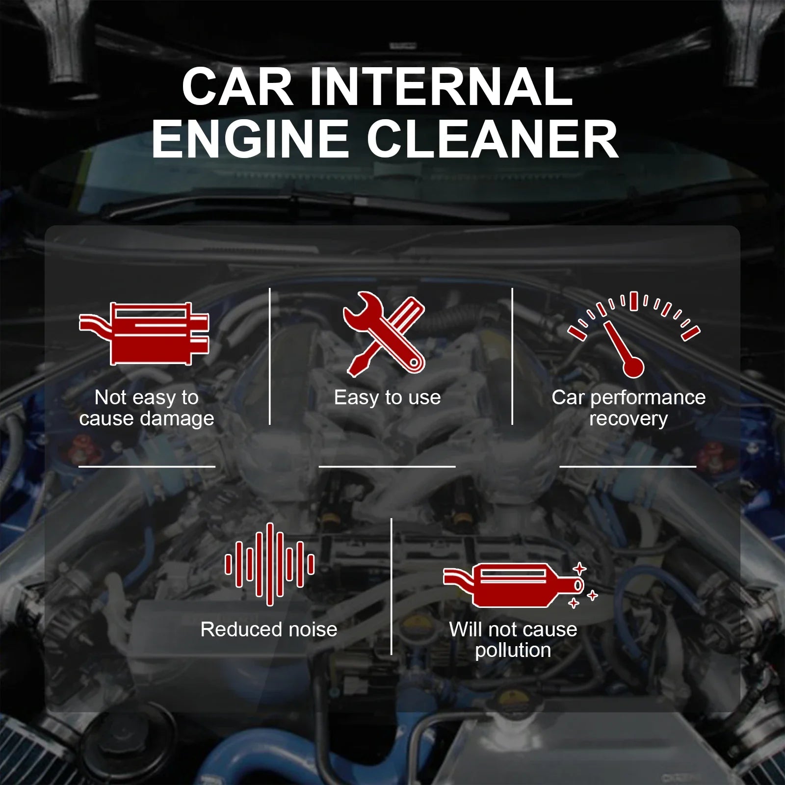 Motorcycle and Car Engine Spray Cleaner