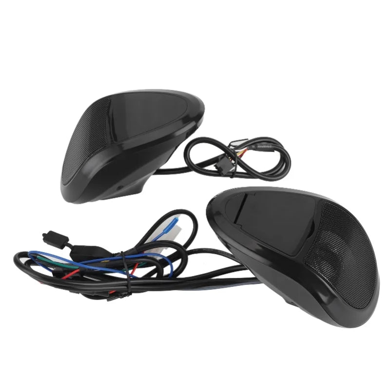 12V Motorcycle Speakers – Bluetooth MP3 Amplifier with LED Light