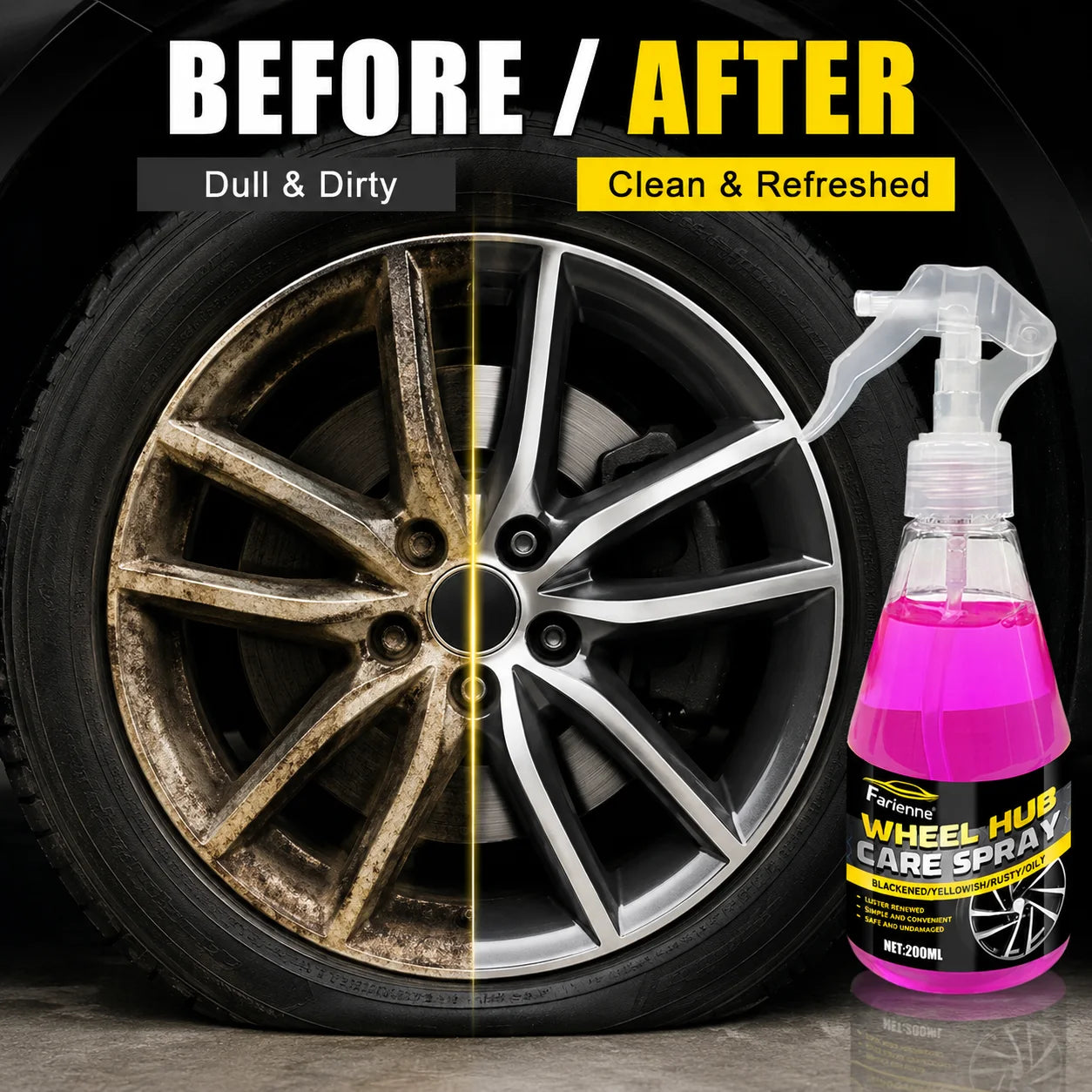 FARIENNE Wheel Rust Remover and Iron