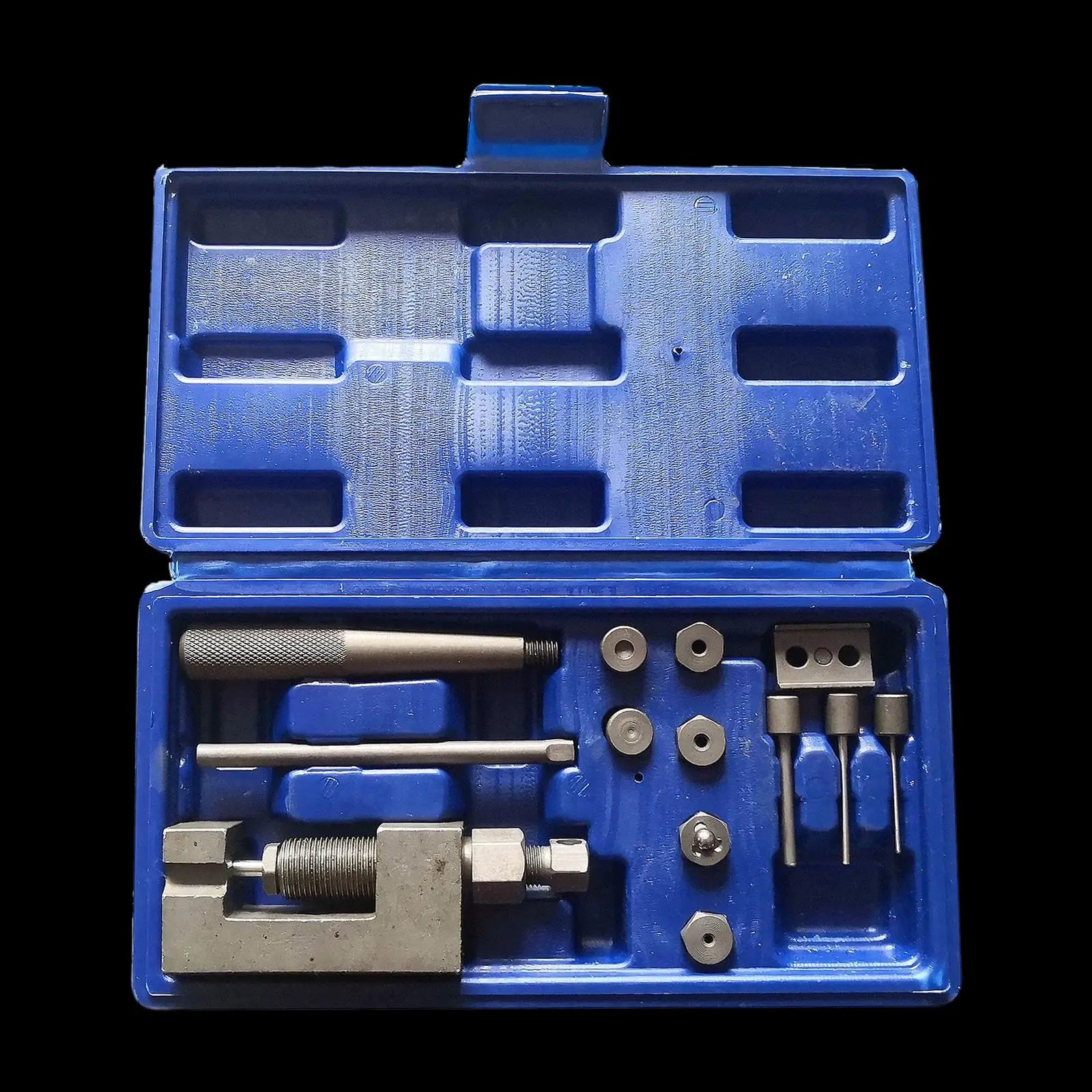 Motorcycle Chain Breaker Riveting Tool Set – for 520 525 530 630 Chain – Heavy Duty Investment-Cast Mechanical Repair – $84