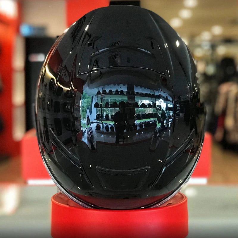 Open Face Helmets – J-Cruise II 3/4 Jet Motorcycle Helmet, Dual Visor, Retro Scooter Style for Men & Women