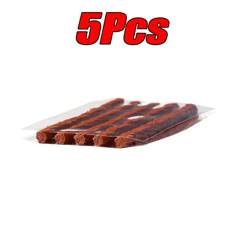 5–50Pcs Tubeless Tyre Puncture Repair Rubber Strips – Car Motorcycle Truck Vacuum Tire Repair – 100×6mm Butyl Rubber – $14