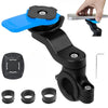 QUAD LOCK Anti-Vibration Motorcycle Phone Mount – Universal Shock-Absorbing Handlebar Holder for Bikes & Scooters