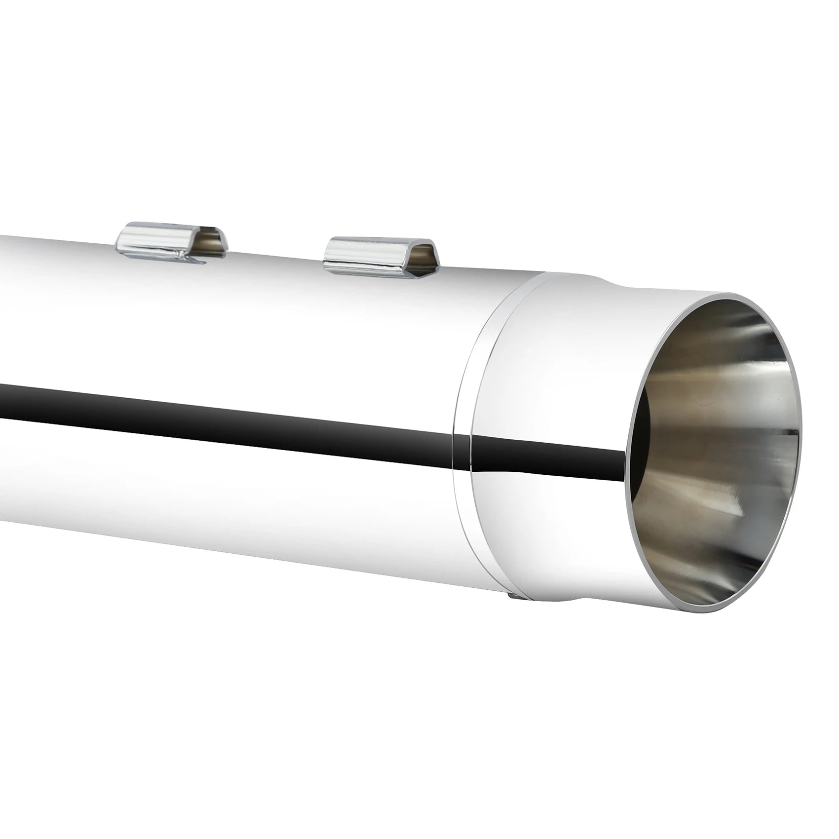 4.33" Megaphone Slip-On Exhaust Pipes For Harley Touring Street Electra Glide Road King 2017-2025 Motorcycle