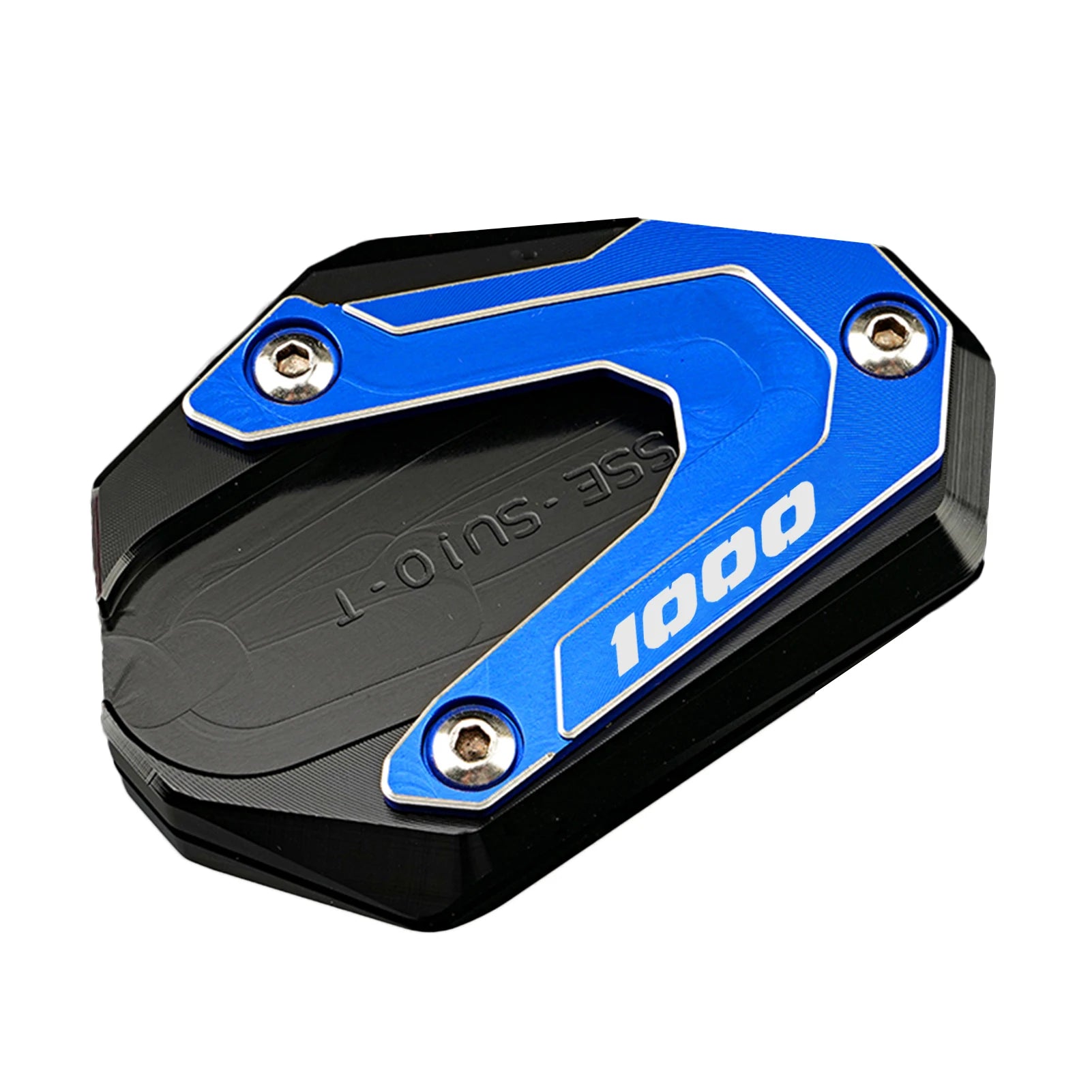 For VStrom 800DE 1000 1050 DE GSXS 750 1000 GT 1050 XT GSR750 GSX8S GSX8R CNC Motorcycle Kickstand Foot Side Stand Extension Pad – ZYAKO CNC Aluminum Anodized Blue Black Red Grey Gold