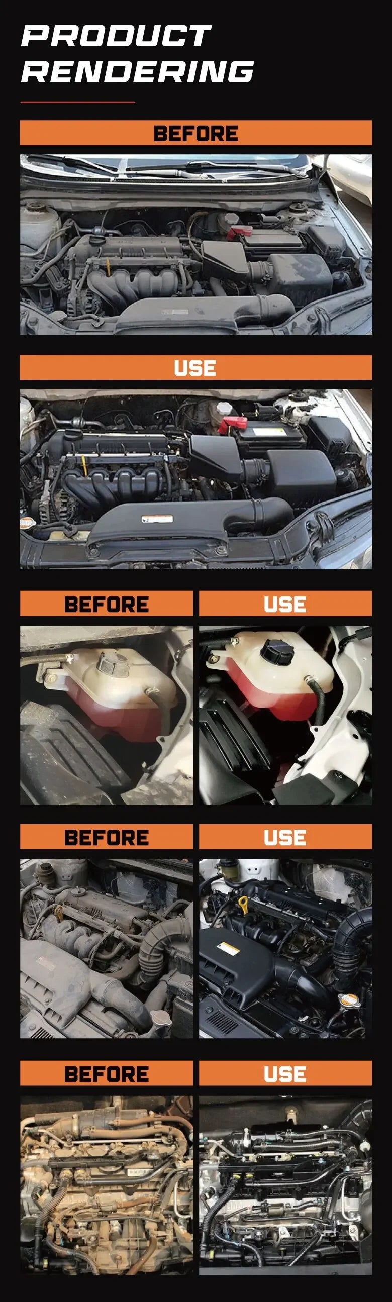 LHB-19 Motorcycle and Car Engine Bay