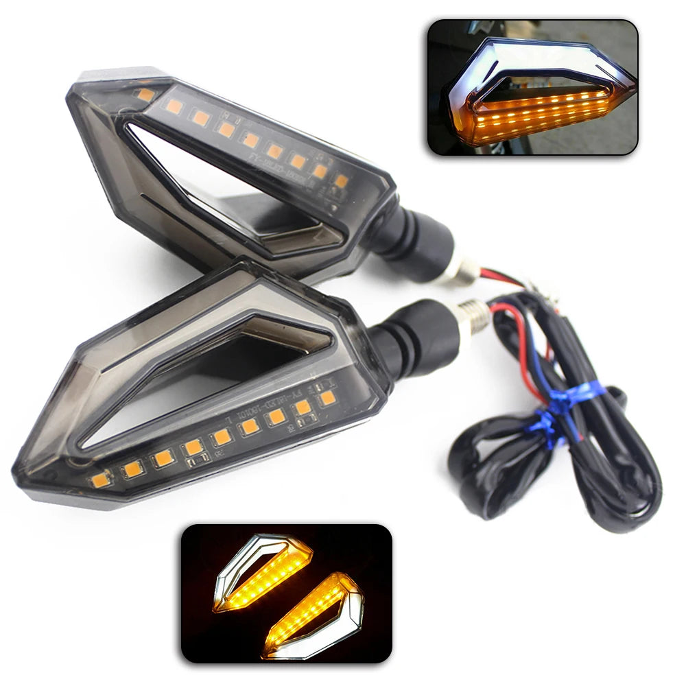 LED Turn Signal Bulbs – Smoked Dual Color LED DRL Running Light 12V