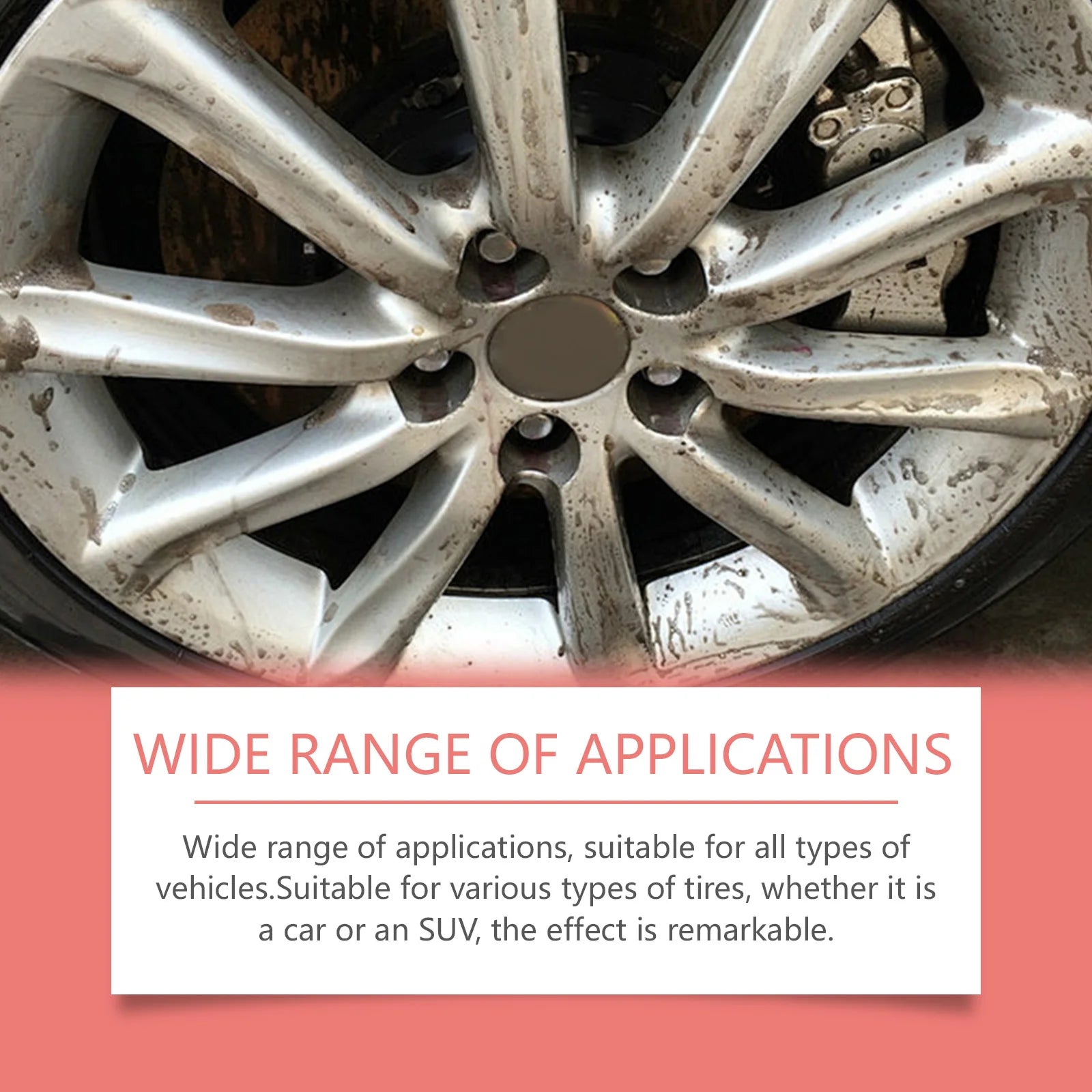 Professional Wheel Cleaner & Alloy Rim Spray 237ml – Brake Dust Remover Tire Renovator Long-Lasting Shine – 1pc / 2pc / 3pc / 4pc – $12–55