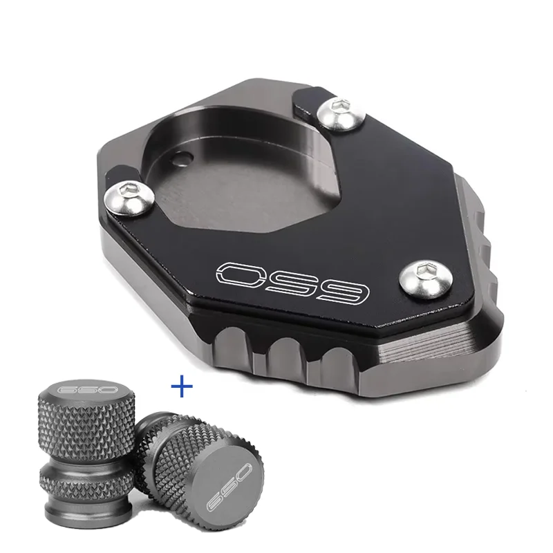 VERSYS650 Side Stand Extension For KAWASAKI VERSYS 650 2011-2024 Motorcycle Accessories Foot Kickstand Enlarge Pad – MOWOK CNC Aluminum 6061 Green Black Grey Combo Valve Caps