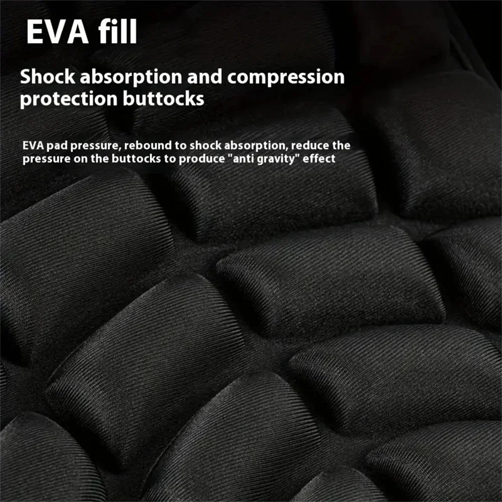 Universal Thickened Shock-Absorbing Motorcycle Electric Bike Seat Pad Heat Insulation Comfort Cushion for Riding