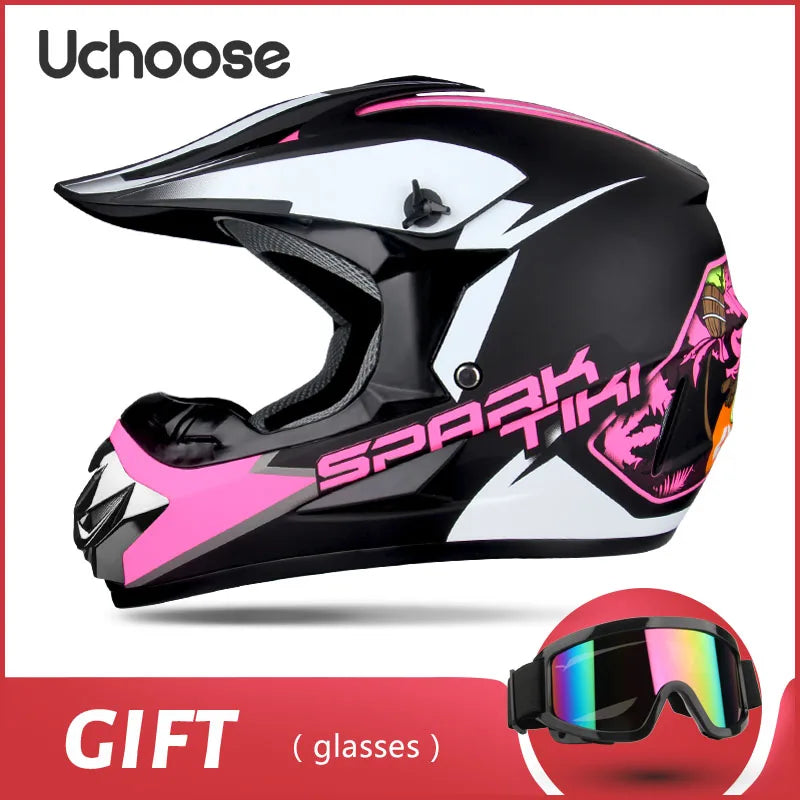 Full Face Motocross Helmet – MTB, Off-Road, Racing & Downhill Riding