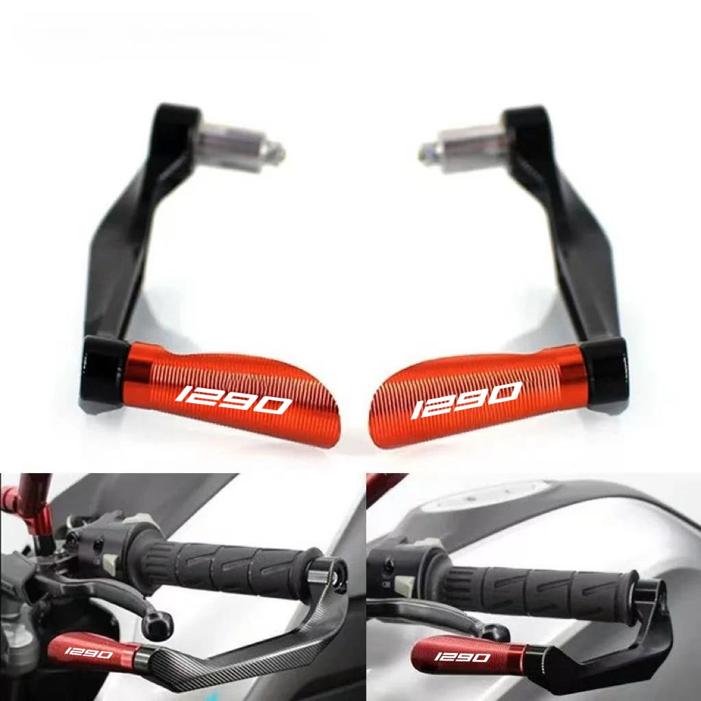 KTM 1290 Super Duke R / GT / RR / R EVO 2013–2023 CNC Aluminum Brake & Clutch Lever Handlebar Guard Cover – 7 Colors – 1 Pair – $35