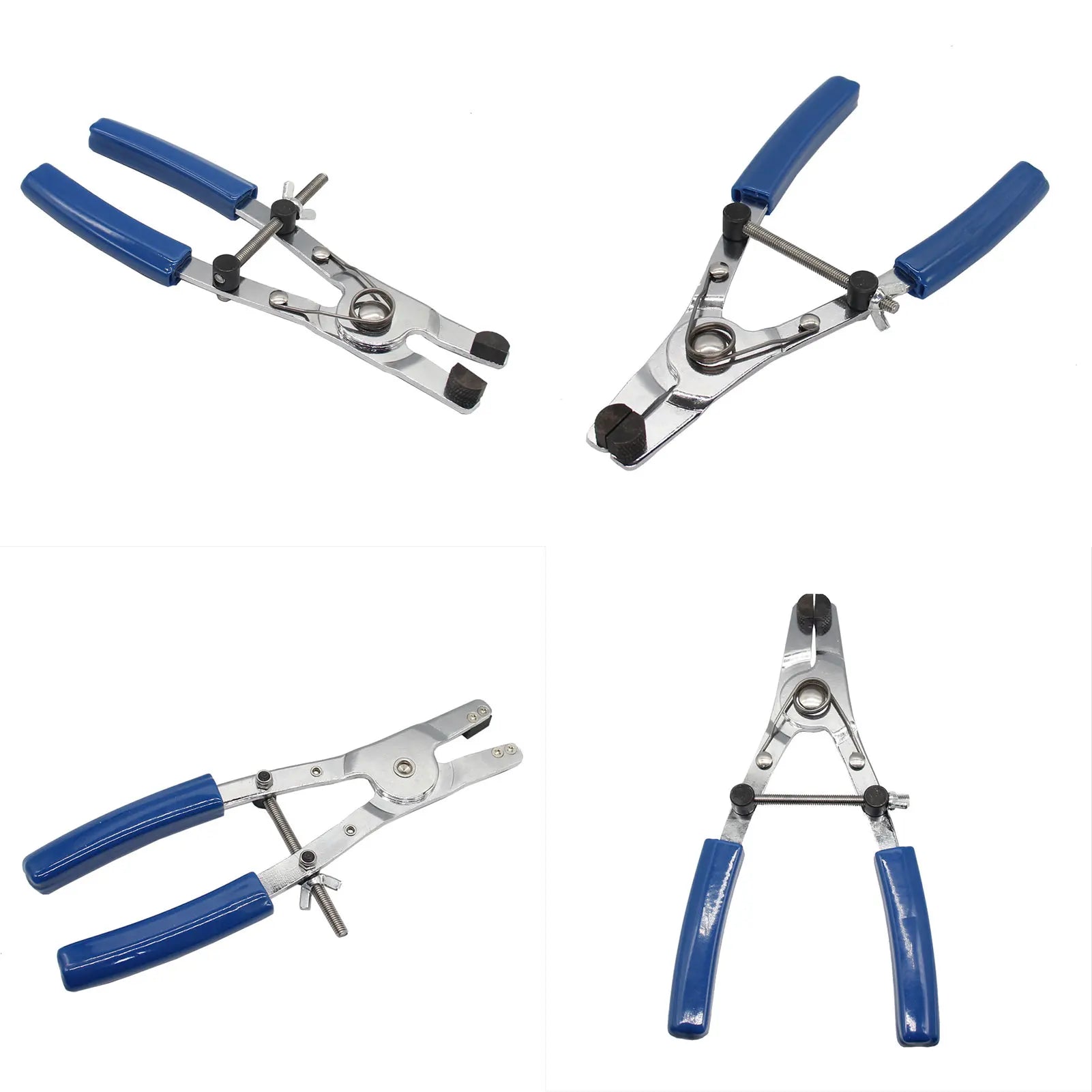 Adjustable Motorcycle Brake Caliper Piston Reset Pliers – Brake Pad Tools – Labor-Saving Disc Brake Pad Spread Tool Non-Slip Handle for Scooter ATV – Blue – $29
